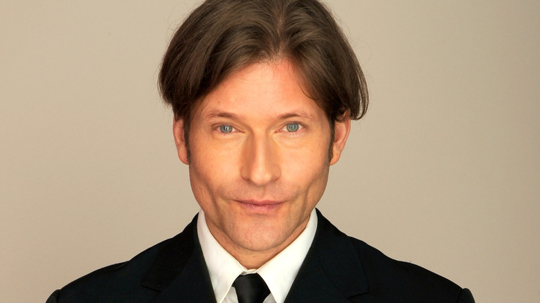 Crispin Glover posing