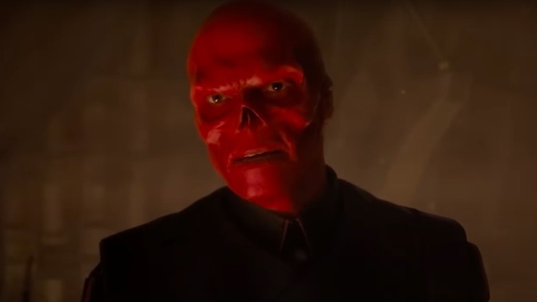 Hugo Weaving as Red Skull in Captain America: The First Avenger