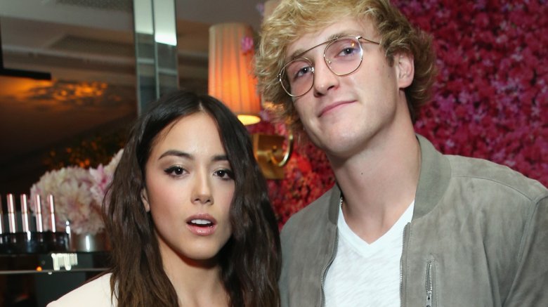 Chloe Bennet and Logan Paul