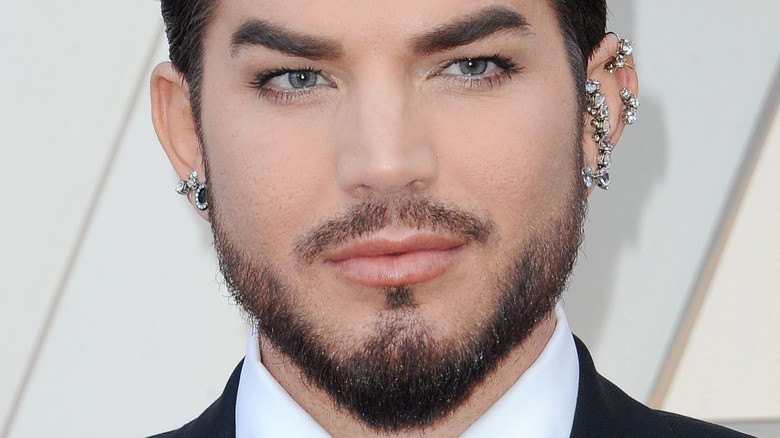 Adam Lambert posing