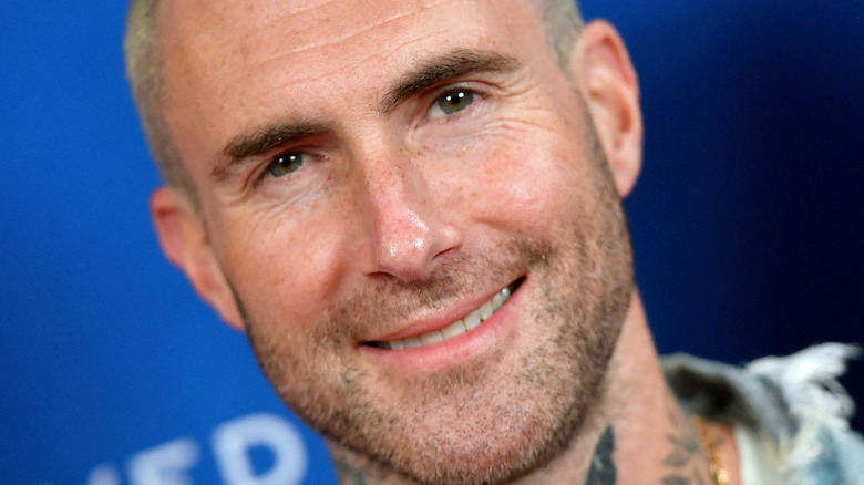 Adam Levine close-up