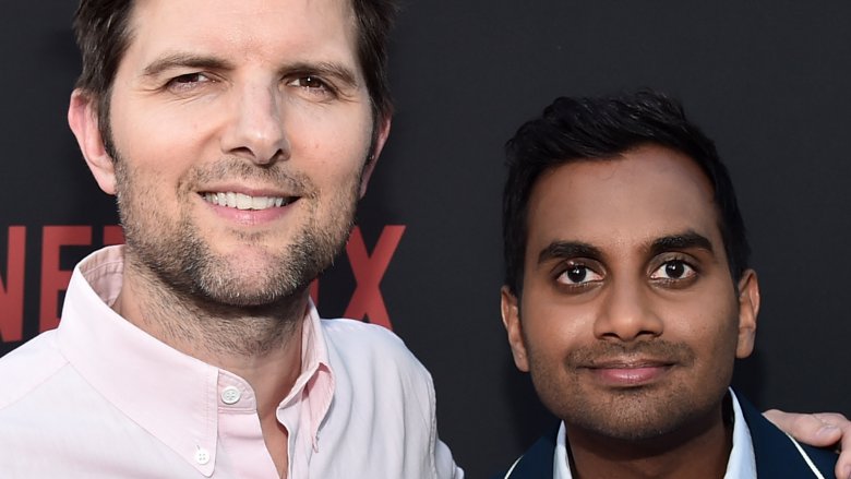 Adam Scott and Aziz Ansari