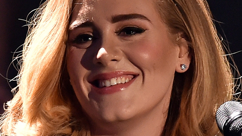 Adele smiling