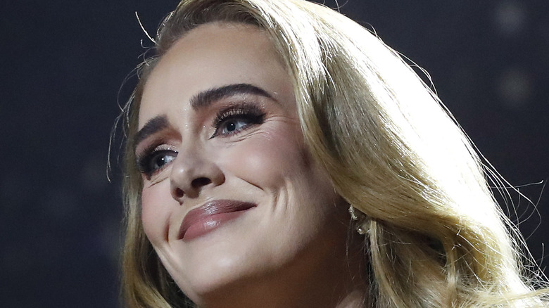 Adele smiling