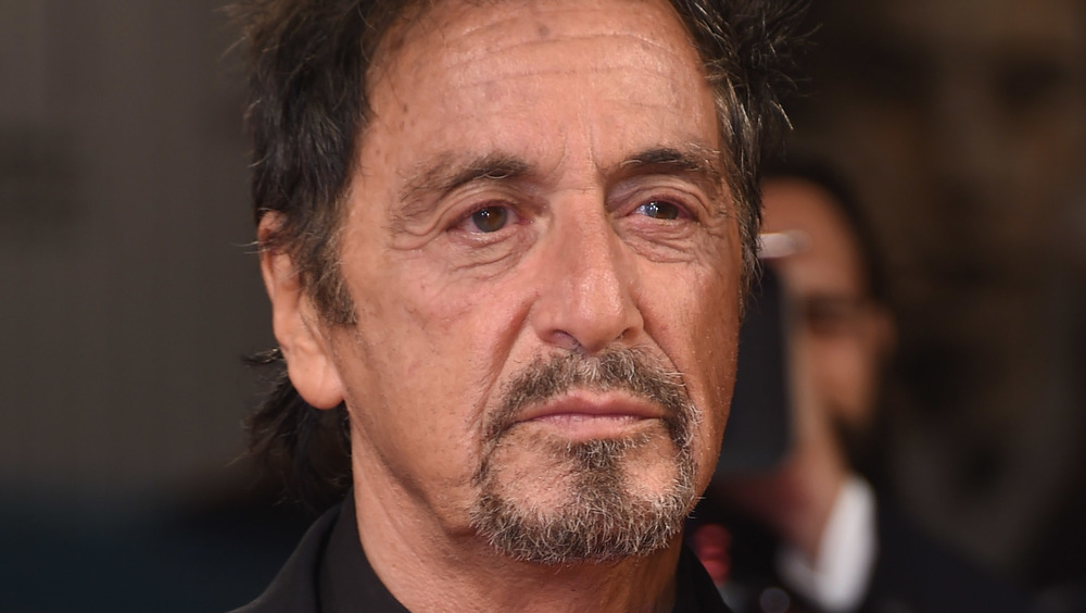 Al Pacino sporting facial hair