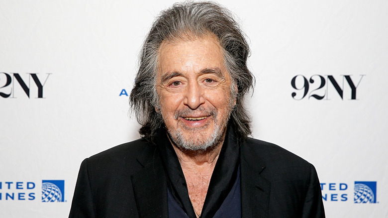 Al Pacino long gray hair goatee