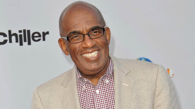 Al Roker posing