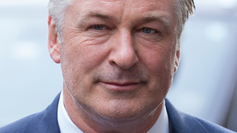 Alec Baldwin outside