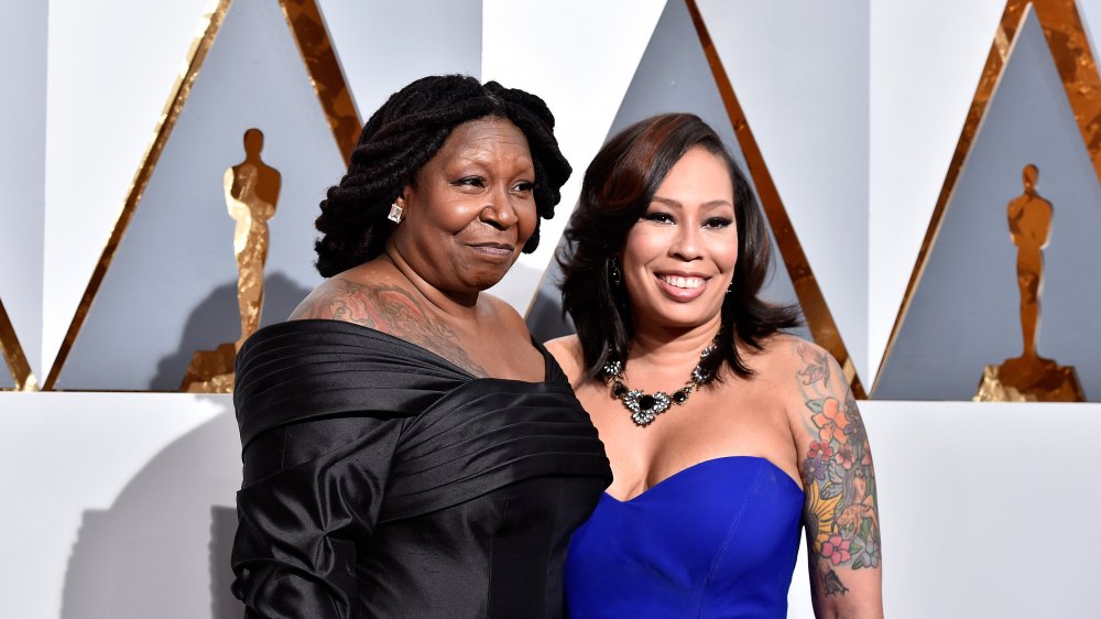 Whoopi Goldberg and Alex Martin attend the Oscars
