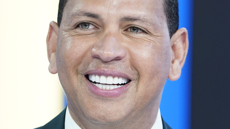 Alex Rodriguez smiling