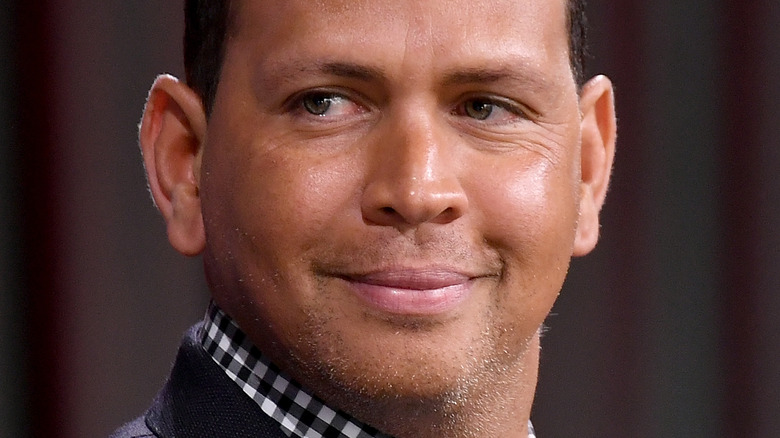 Alex Rodriguez participating in a panel during WSJ's The Future of Everything Festival