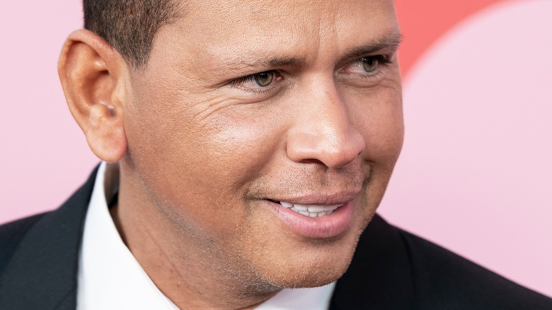 Alex Rodriguez smiling