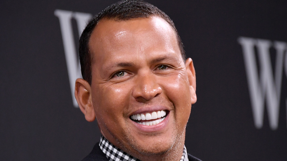 Alex Rodriguez smiling