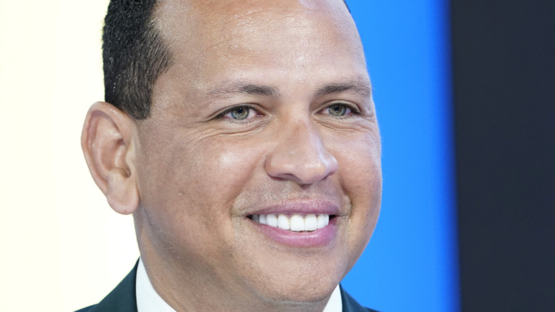 Alex Rodriguez smiling 