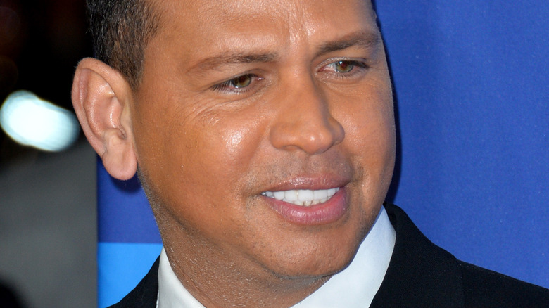 Alex Rodriguez smiling