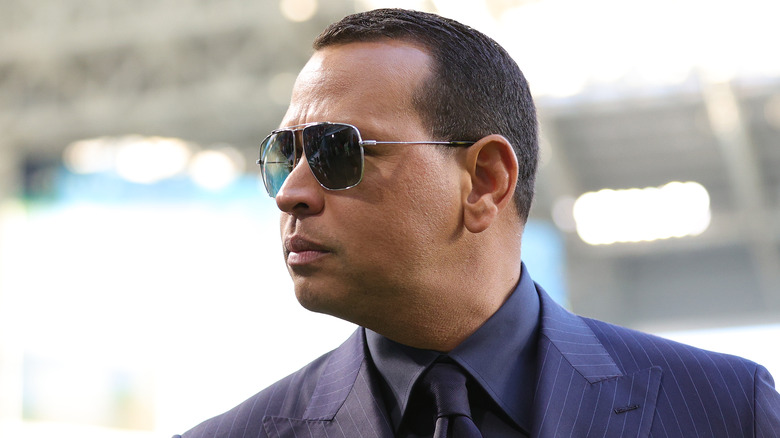 Alex Rodriguez at Super Bowl LIV 2020