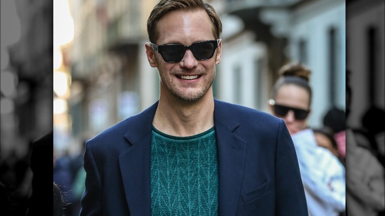 Alexander Skarsgard smiling
