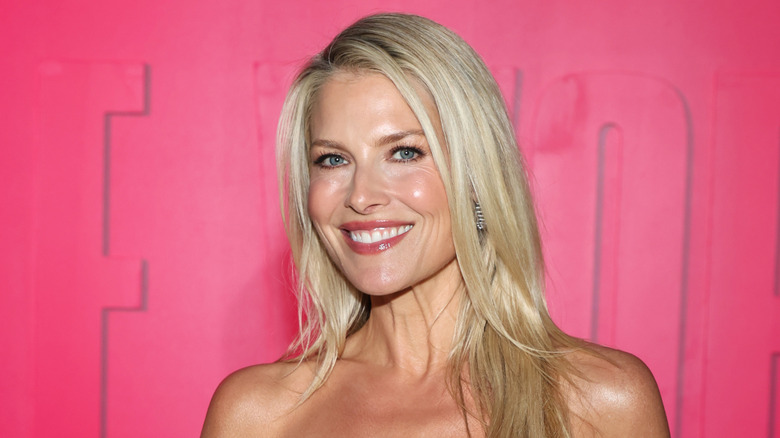 Ali Larter smiling at event