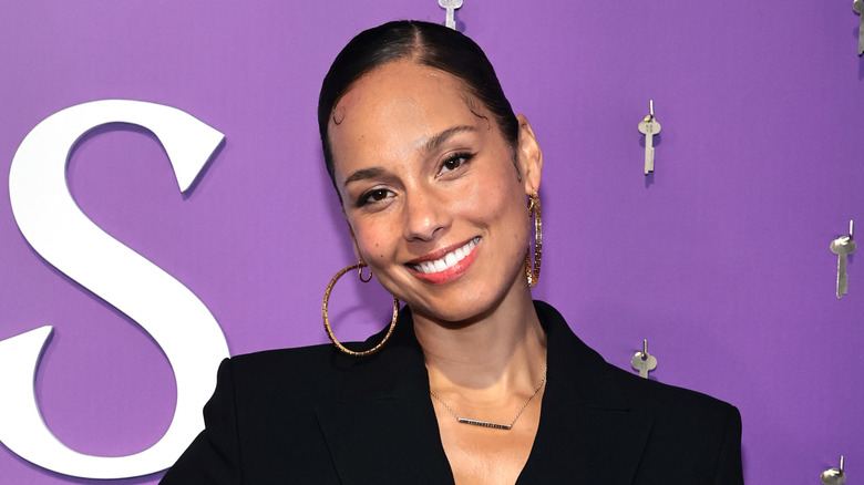 Alicia Keys smiling