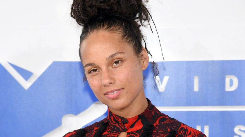 Alicia Keys without makeup