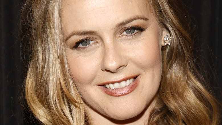 Alicia Silverstone at the Christian Siriano fashion show 