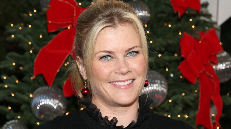 Alison Sweeney smiling