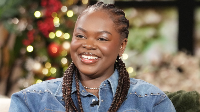 Cori Broadus smiling on The Jennifer Hudson Show