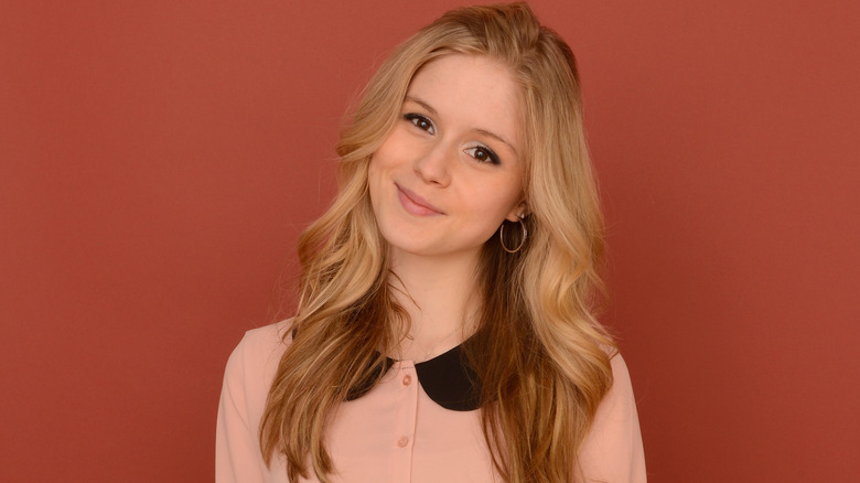Erin Moriarty in a portrait during the Sundance Film Festival