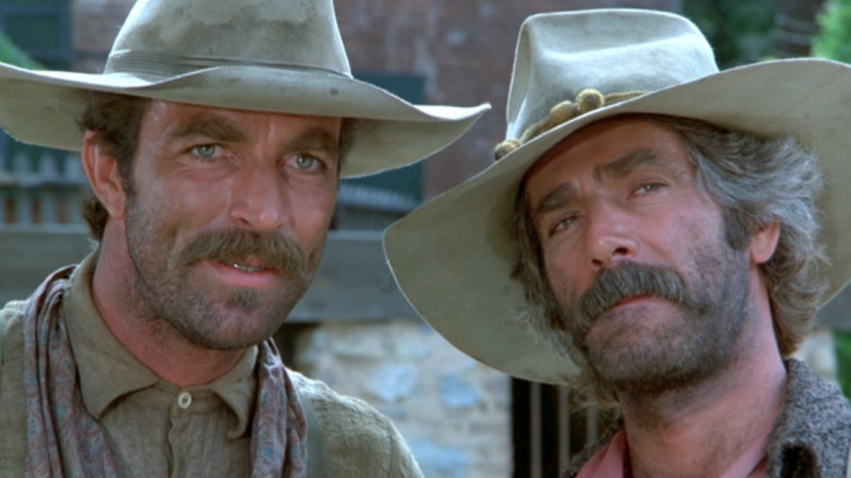Tom Selleck and Sam Elliott in The Shadow Riders
