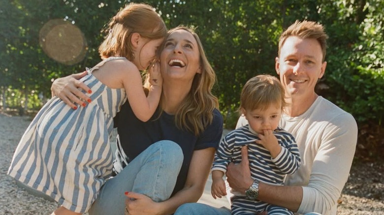 Gaby and Thomas Dalkin with their young children.