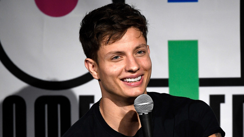 Matt Rife smiling at NOHO Comedy Festival at Ha Ha Cafe Comedy Club