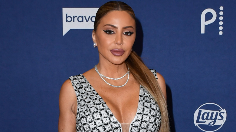 Larsa Pippen posing