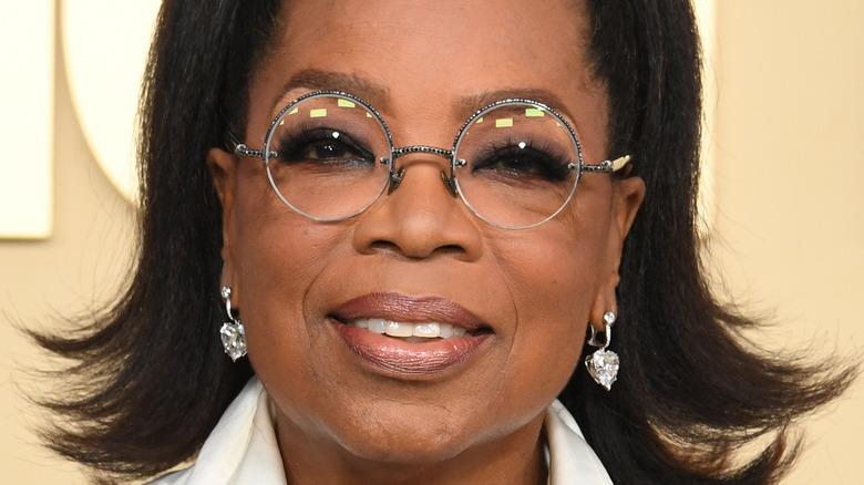 Oprah Winfrey at premiere