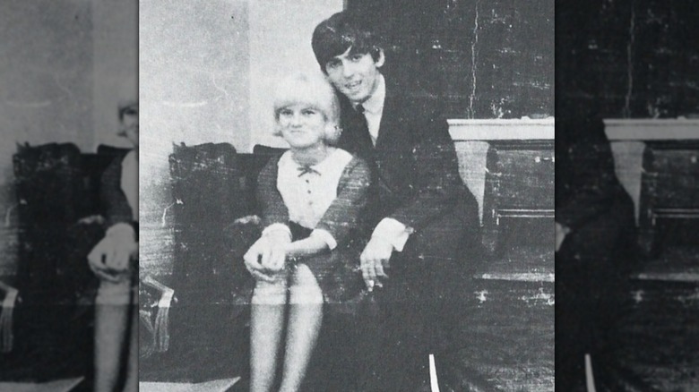 Bernadette Byrne and George Harrison