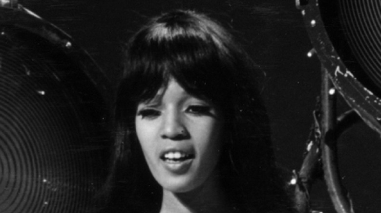 Estelle Bennett performing on stage