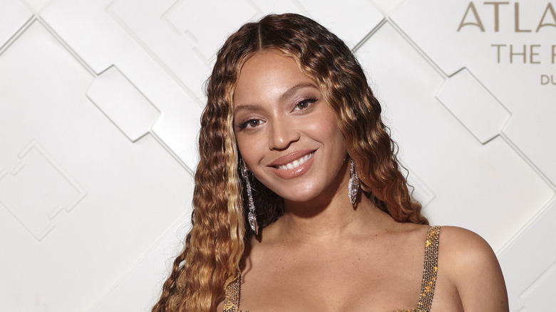 Beyoncé smiling