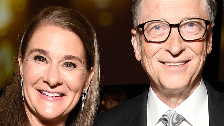 Bill and Melinda Gates at a 2018 benefit