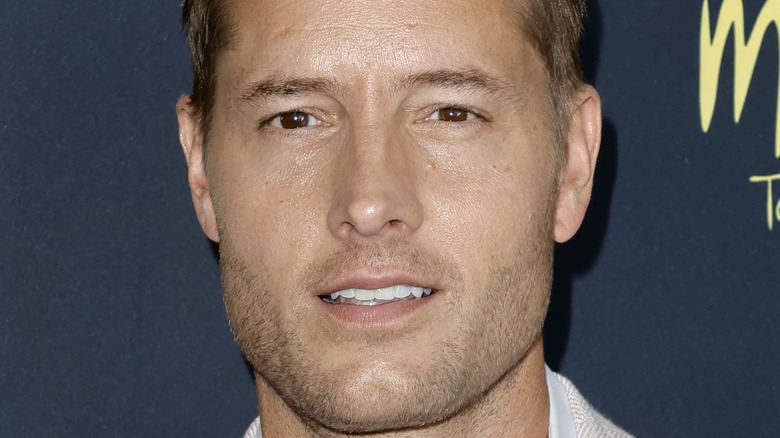 Justin Hartley posing