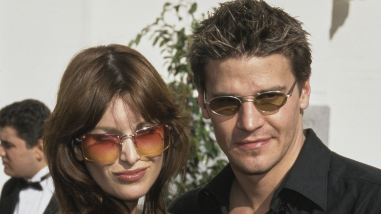 Catalina Guirado and David Boreanaz at the Sixth Annual Blockbuster Entertainment Awards