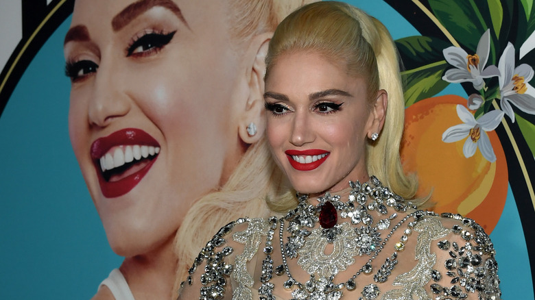 Gwen Stefani smiling