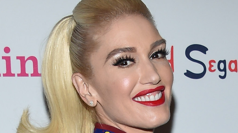 Gwen Stefani smiling