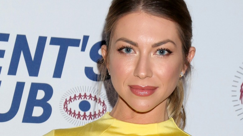 Stassi Schroeder yellow dress