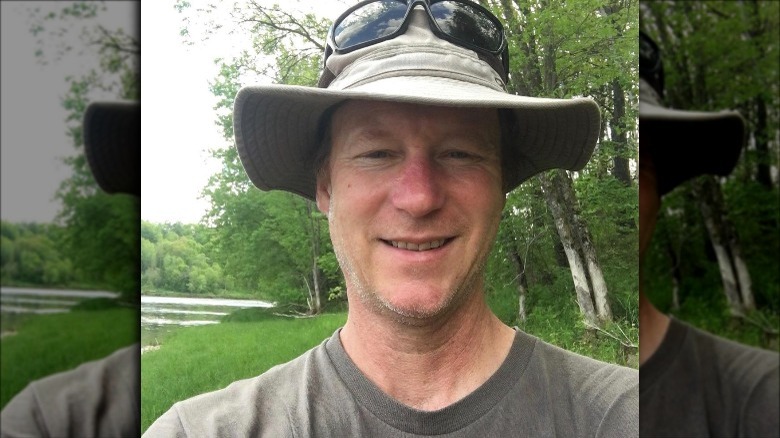 Larry Roberts posing for selfie