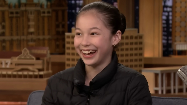 Alysa Liu on The Tonight Show after her first US title at age 13