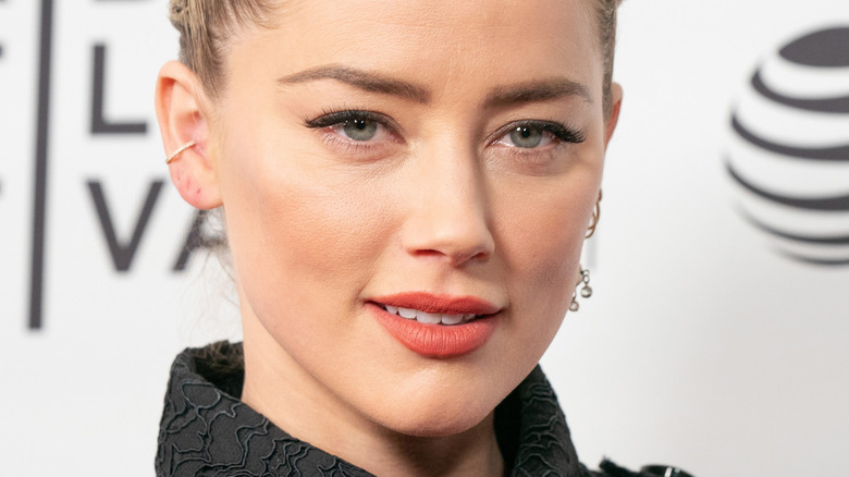 Amber Heard smiling