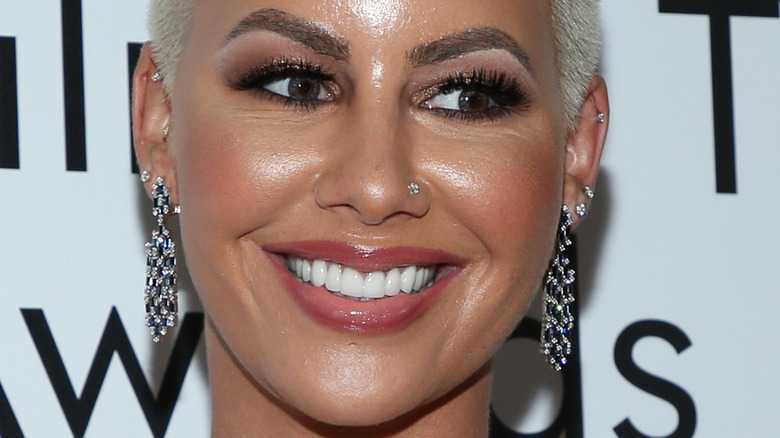 Amber Rose smiling