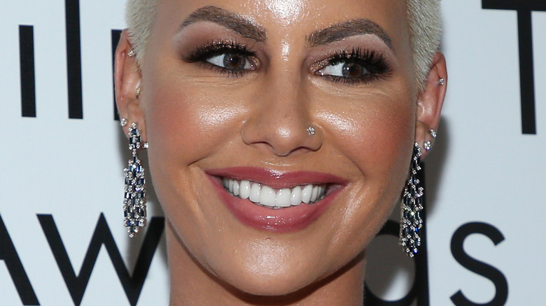 Amber Rose smiling in 2018