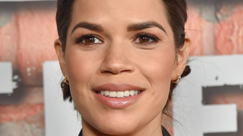 America Ferrera smiling 