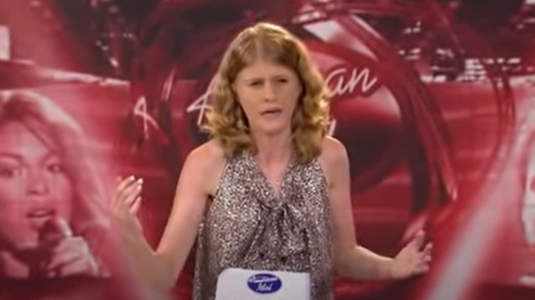 Alexis Cohen auditioning for American Idol