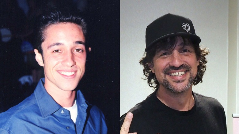 Split image of Thomas Ian Nicholas in 1999 and in 2026